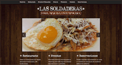 Desktop Screenshot of lassoldaderas.com