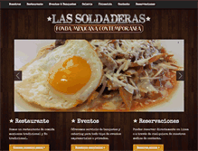 Tablet Screenshot of lassoldaderas.com